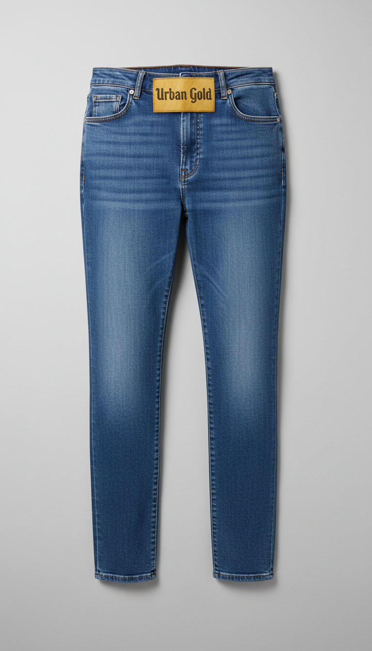 Tapered Cut Raw Denim